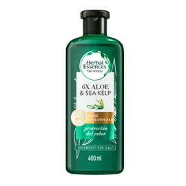 Herbal Essences Shampoo Bio Renew 6x Aloe & Sea Kelp 400 Ml, color, 400 ml, pack of/paquete de