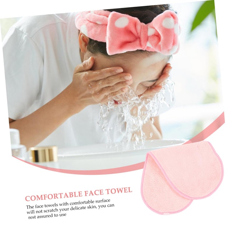 KOMBIUDA 5pcs Cleansing Wipes Makeup Remover Towels Face Cleaning Face