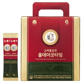 Pungnyeonbogam 6-year-old Korean red ginseng extract All Day Good Time Stick 100p, 100 servings, 1kg, 1 piece / 풍년보감 6년근 고려홍삼정 올데이굿타임 스틱 100p, 100회분, 1kg, 1개