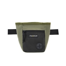 JYpawsie pal Treat Pouch for pet Training with Magnetic Closure, Dog Training Treat Pouch with Waist Belt Clip for Hands-Free Training and Poop Bag Holder for Pet Walking Green Treat Pouch