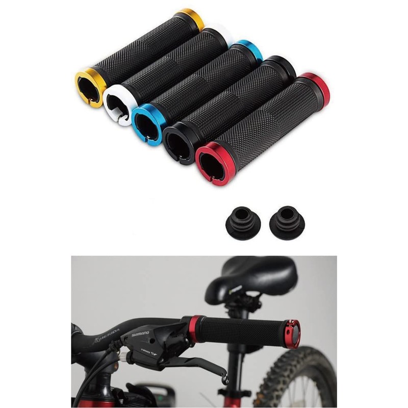 Beatus Bicycle Mountain Bike Handle Grips Left and Right Set