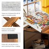 Tektalk Foldable Jigsaw Puzzle Board with 3 Angle Adjustable Bracket/Stand,