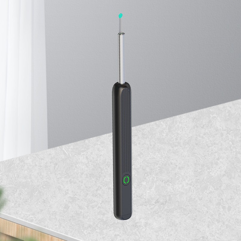 LED Light Earpick Ear Wax Removal HD Camera Visible Smart