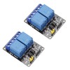 VKLSVAN 2pcs 5V 2 Channel Relay Module Relay for Arduino