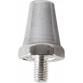 Uhlsport Aluminium Rugby League Cleats Silver 14-17 mm