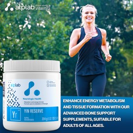 ATP LAB - Yin Reserve 204g Powder - Promote Relaxation and Sleep - Teeth Health and Bone Health Supplement - Heart Muscle Funtion Electrolyte Balance