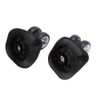 AMONIDA 1Pair PVC Luggage Wheel Replacement, Luggage Wheel Spare Wheel