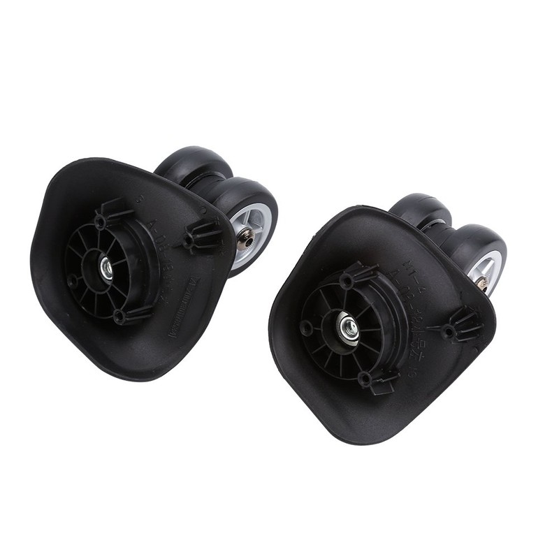 AMONIDA 1Pair PVC Luggage Wheel Replacement, Luggage Wheel Spare Wheel