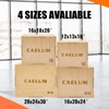 CAELUM 3-in-1 Wooden Plyo Box – Non-Slip Jump Box for