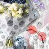 100Sheets Disco Theme Tissue Paper Silver Disco Ball Wrapping Paper