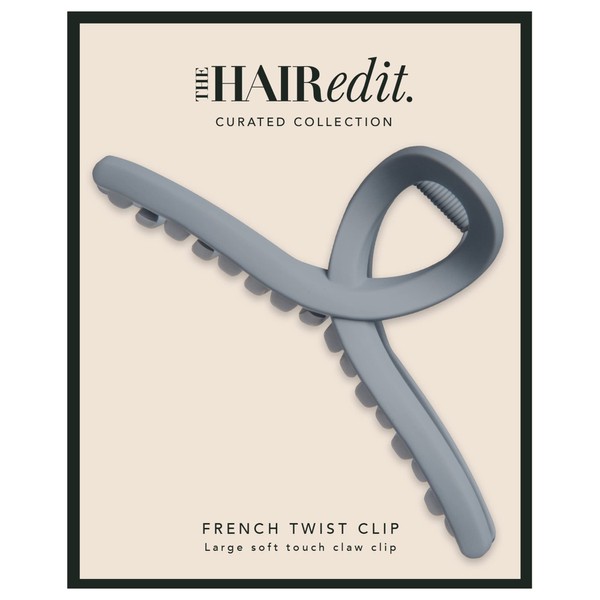 The Hair Edit Slate French Twist Claw Clip