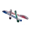 Platignum S-Tixx Multicoloured Ballpoint Pen [Pack of 50] Soft Grip