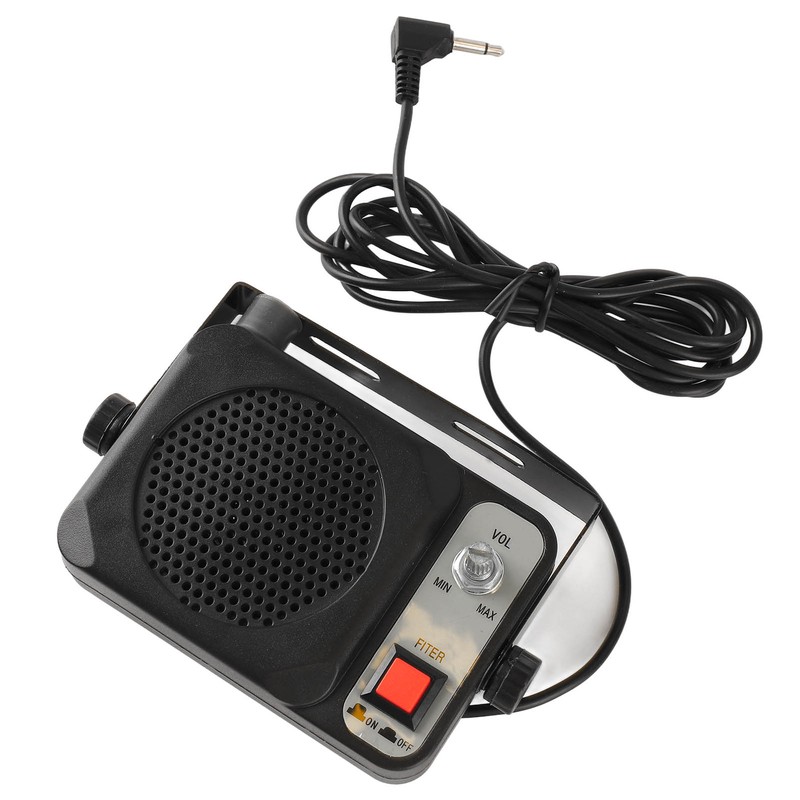 External Speaker Black 8Ω Better Sound Quality Reliable Rugged High