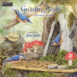 WSBL Garden Birds 2026 12X12 Wall Calendar (26997001681)