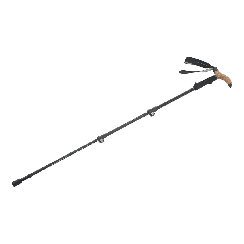 Hiker Hiking Pole Adjustable Telescopic Outdoor Walking Stick Elderly Non