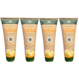 Herbamedicus Hand Cream Chamomile Sensitive Hands, 4 x 125 ml Pack of 4