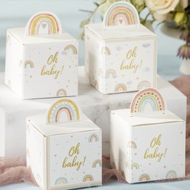Kate Aspen Boho Rainbow Baby Favor Box (Set of 24) (28608NA)