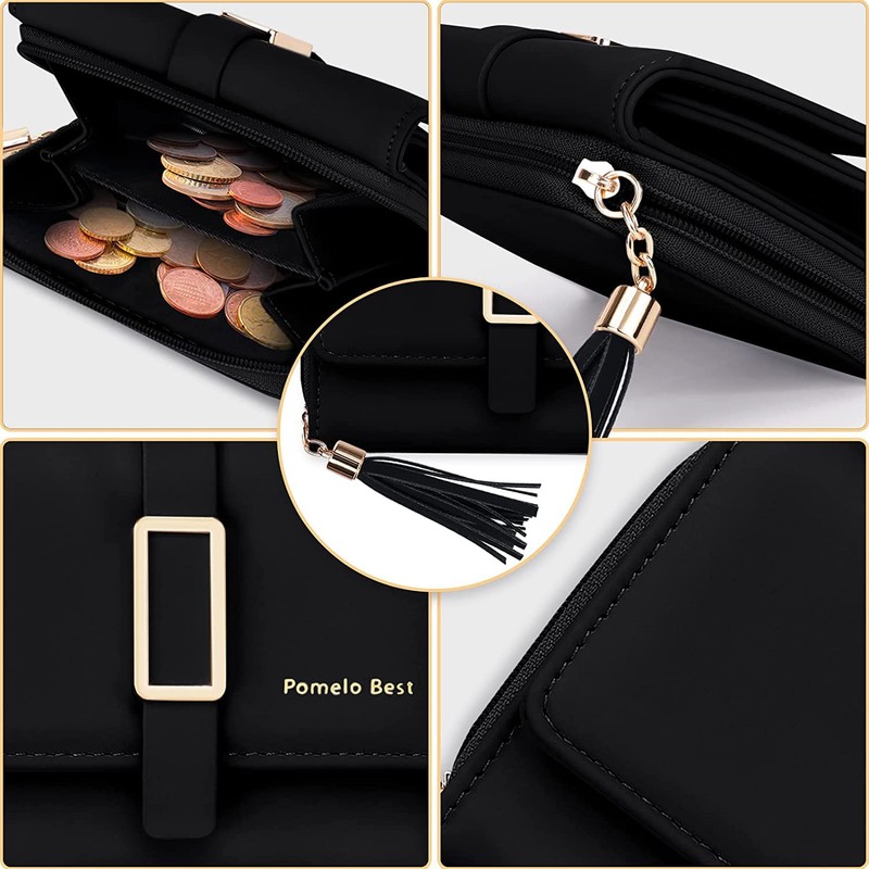 Pomelo Best Women's Trifold Wallet, Folding Wallet, Short Wallet, Coin