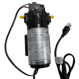 Aquatec 5800 RO Delivery Demand Pump, 0.7 GPM, 3/8" QC, 120V 5851-7E12-J574 – Variable Speed Pump for Boosting Home Water Pressure, High Flow Rate, Durable, Compact, Quiet, Efficient Performance