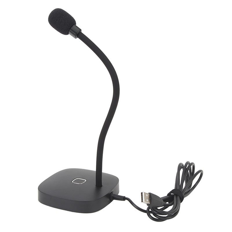 USB Computer Microphone PC Microphone Desktop Omnidirectional Condenser PC Laptop
