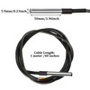 Weewooday DS18B20 1 m/ 3.2 Ft Digital Temperature Thermal Cable