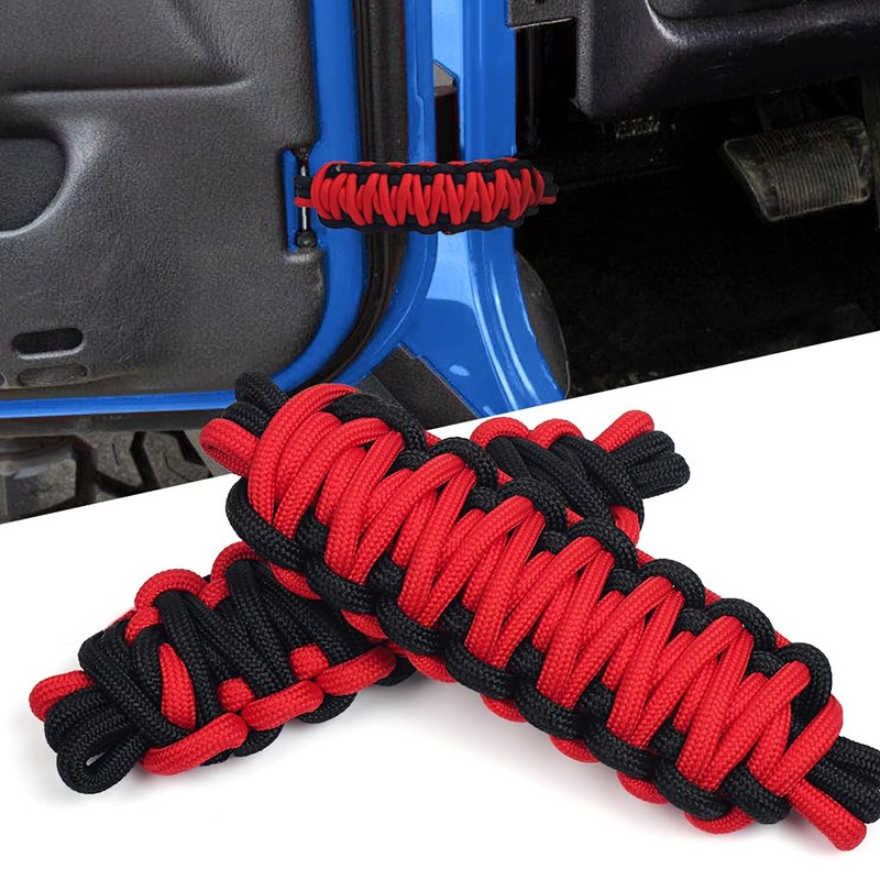 Door Limiting Straps, 2PCS Heavy Duty Adjustable Door Check Strap