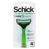 Schick Extreme3 ​​Portable Razor 4 bites 7ea