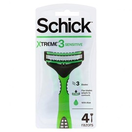 Schick Extreme3 ​​Portable Razor 4 bites 7ea