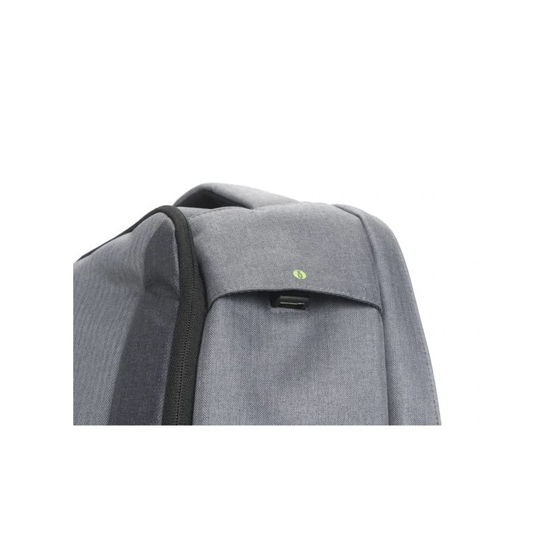 Swissdigital Unisex Berklee+ Backpacks (Pack of 1), Frosted Grey, Casual