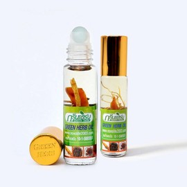Green Herb Oil With Ginseng