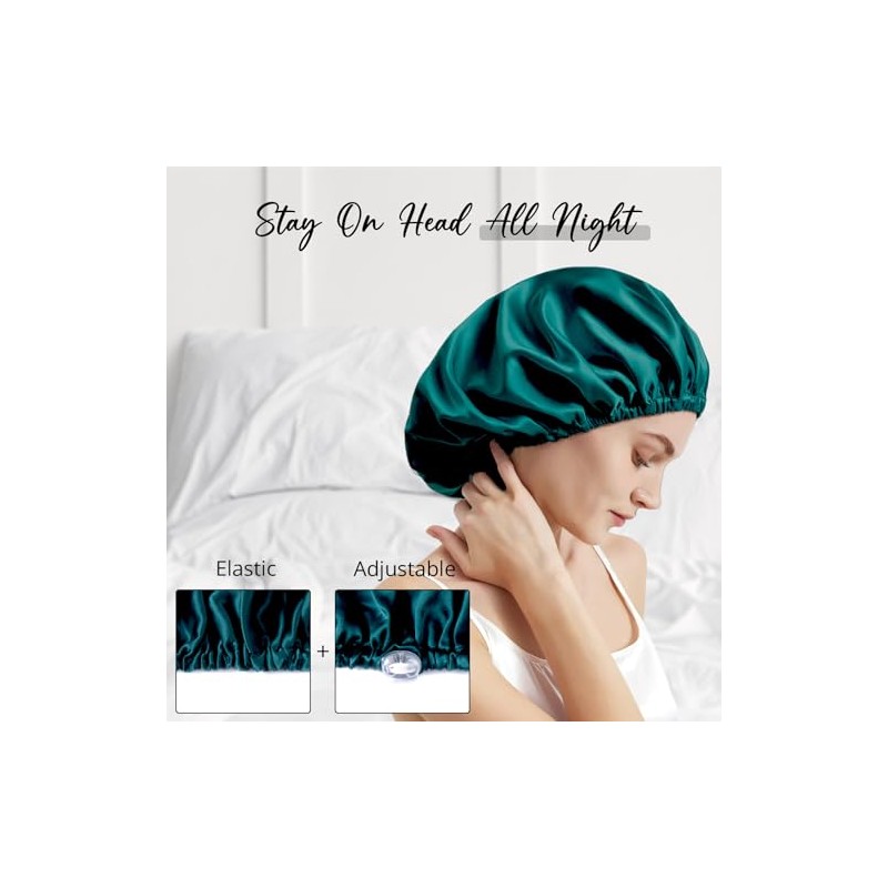 Gorro Seda 100 Morera Coletero Regalo Mujer Dormir Ducha Cuidado