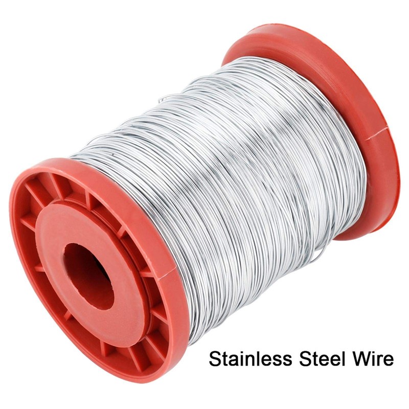 OUKENS 0.5mm Stainless Steel Wire Iron Wire for Beehive Frame