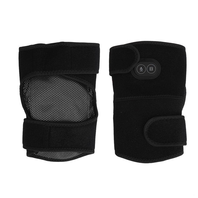 Cordless Knee Massager Heated Knee Elbow Shoulder Brace Vibration Knee