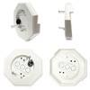 iMBAPrice IMBA-8151-1 Vinyl Siding Lamp Mounting Kit for 5/8 Inch