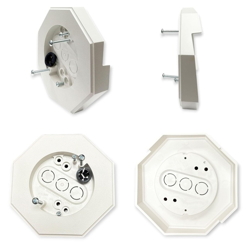 iMBAPrice IMBA-8151-1 Vinyl Siding Lamp Mounting Kit for 5/8 Inch