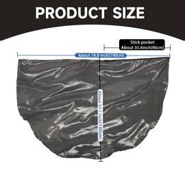 MUNAFIE Worship Flags Set(2 Flags+Sticks) Dance Praise Flags Banderas de Danza Praise Church Flags Black