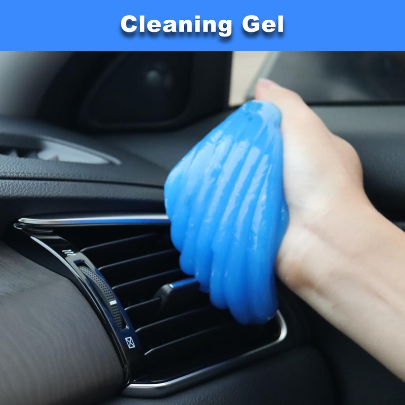 Windshield Cleaner Tool, 15Pcs Car Interior Detailing Kit, Car Cleaning