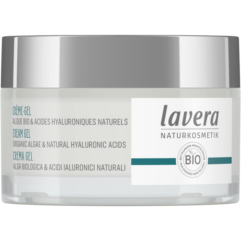lavera Hydro Refresh Cream Gel with Algae and Hyaluronic Acid