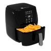 CULINARY CHEF 3L / 3.2-qt Digital Control Air Fryer, Black,