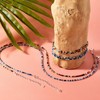 Silpada 'To Aspire' Sterling Silver Blue Agate Bead Necklace, 17"