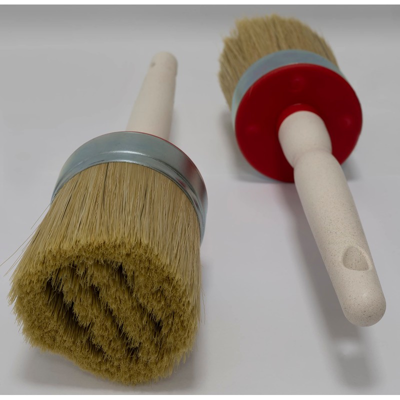 AERZETIX - C62159 - Set of 2 - Round Brushes