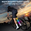 2 Strip Electric LED Music Sync Multicolor Lightning Changing Scooter