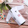 White Coat Wine Bag Doctor Wine Cover Felt Insulated Cover