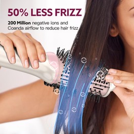 Salon Results Round Hair Brush - Hair Brush Blow Dryer - Large Round Brush for Blow Out - Nylon Bristles - curly hair brush - hair brushes for women - hair brushes for women