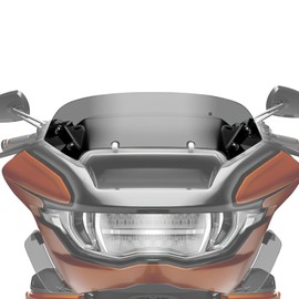 TCT-MOTORPARTS PC 8'' Windshield Windscreen w/Mount BracketFit for Harley CVO Road Glide FLTRXSE 2023-2025 FLTRX FLTRXSTSE 2024-2025