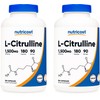 Nutricost L-Citrulline 750mg, 180 Capsules (2 Bottles)
