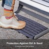 MIUUIPI Motorhome Step Doormat, Non-Slip Adjustable Carpet Floor Mats, Carpet