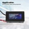 Water Cooling Pointer Display, Thermometer Temperature Detector with Waterproof Probe