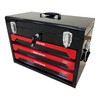 Campfun Mechanics Tool Box Portable, Tool Chest Lockable with 3