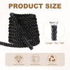 MECCANIXITY Battle Rope 50ft x 2 Inch Polyester Workout Rope